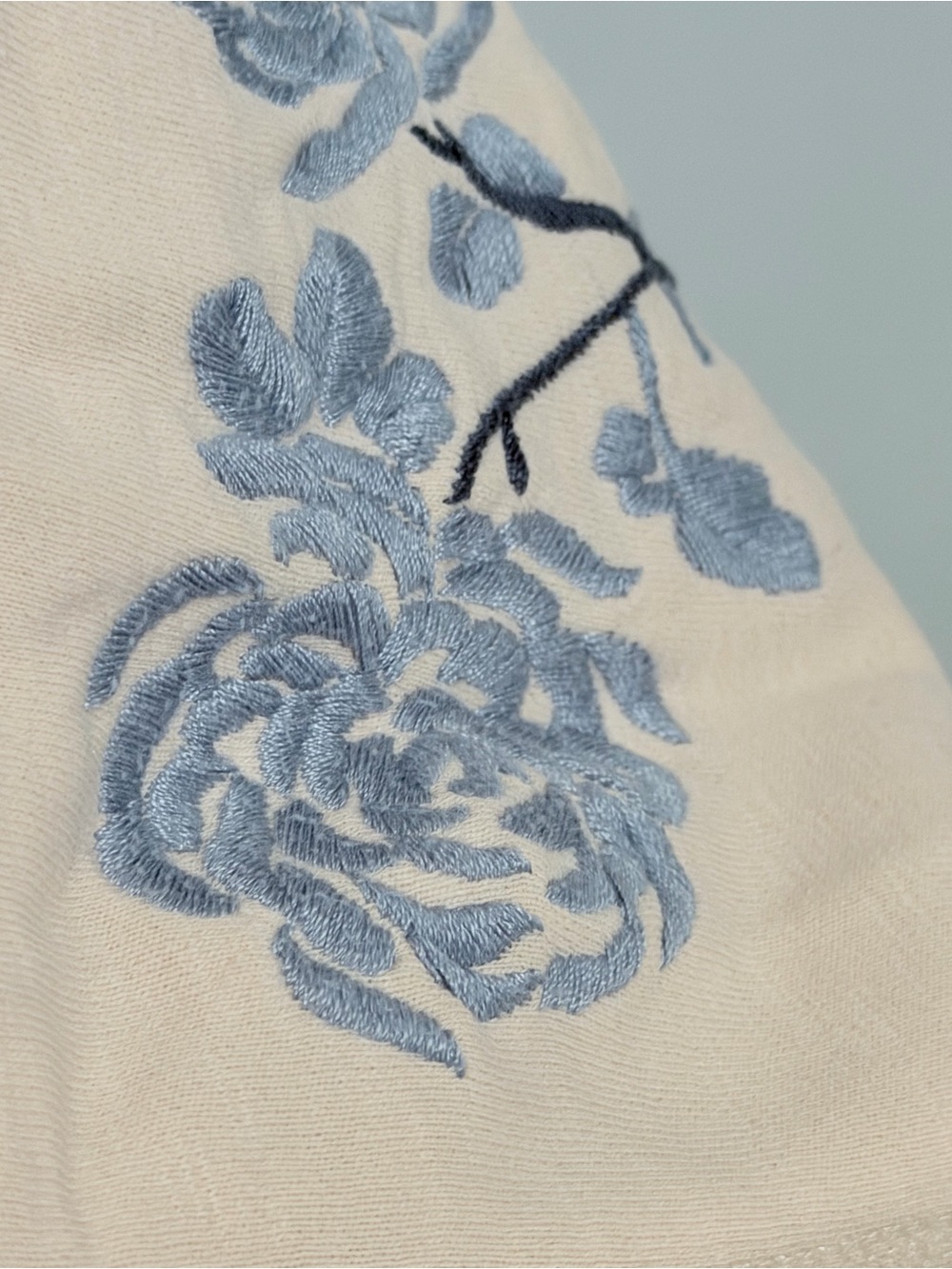 Lucky Brand vintage Y2K-era full-zip 3D embroidered hoodie boho fairycore floral - Picture 12 of 14